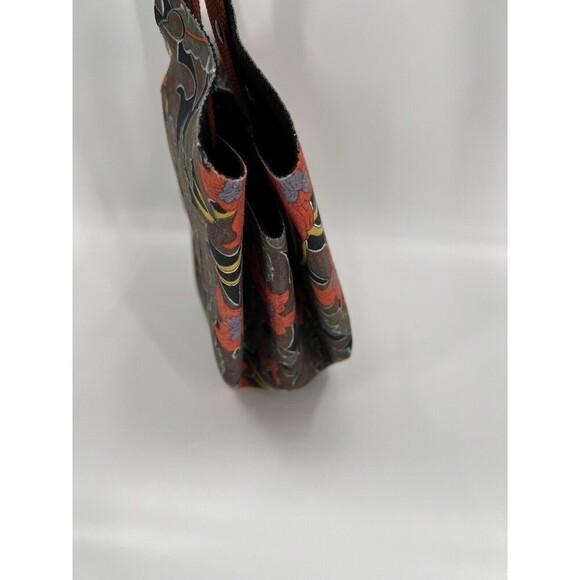 NADA ORIGAMI MADE IN FRANCE FLORAL PURSE DOUBLE HANDLE EASY USE & EFFORTLESS - Picture 8 of 11